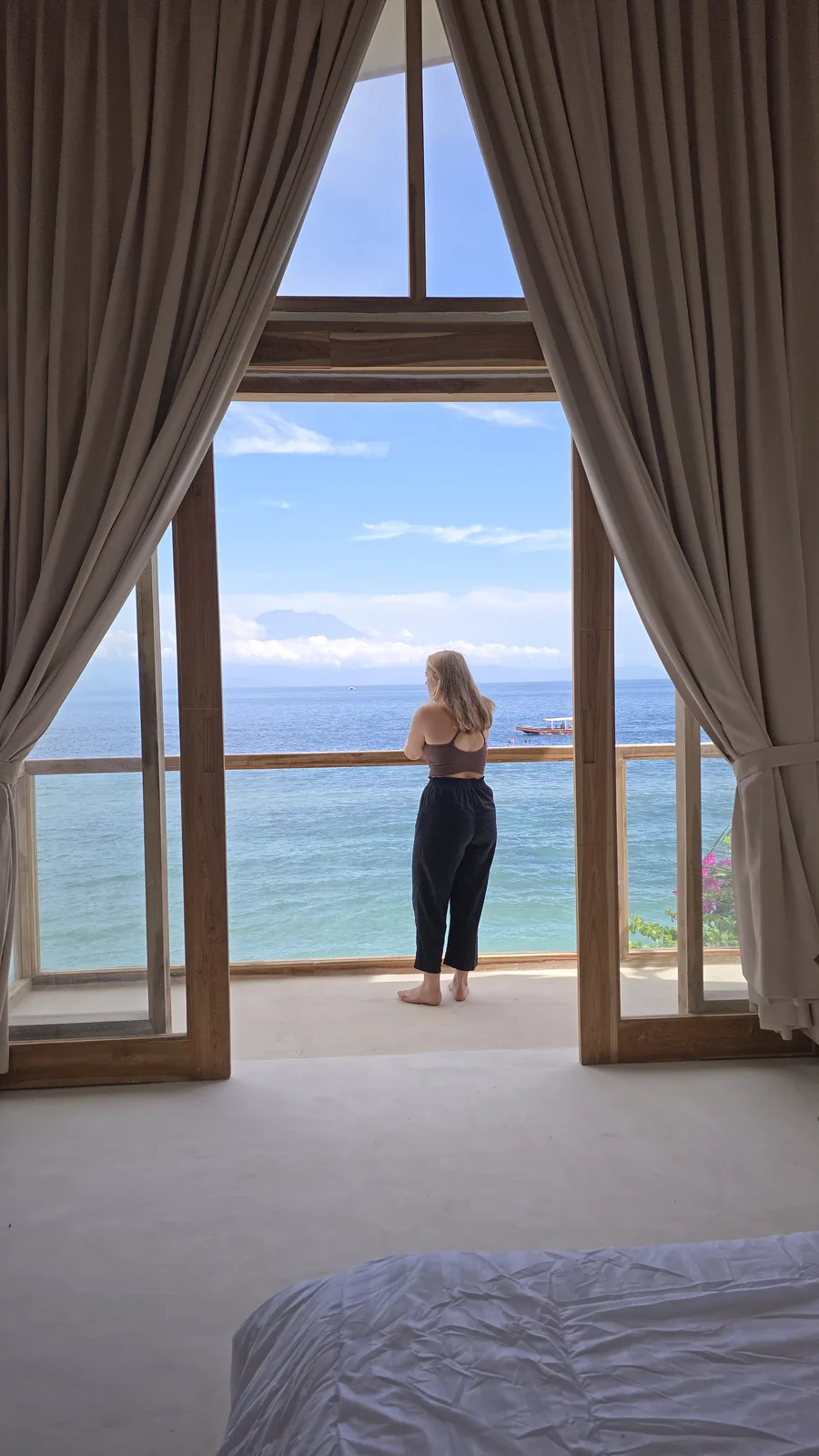 Sea view from a Noosa Dive Resort guest room